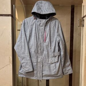 Women’s Free Country Grey Hooded Jacket